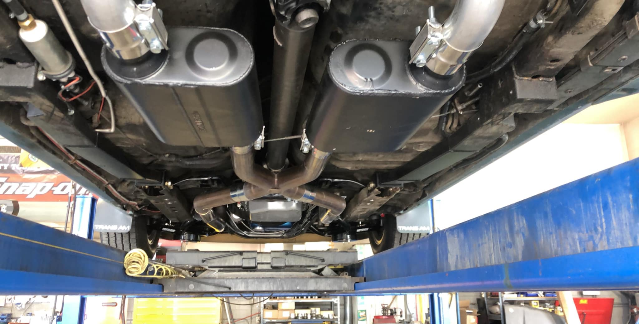 Custom exhaust work